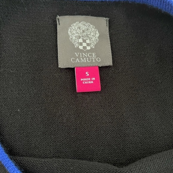 Vince Camuto long sleeve color block sweater dress - Picture 7 of 9